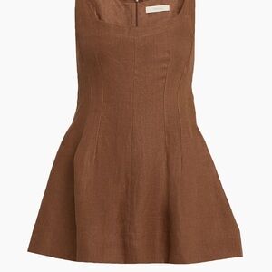 Faithful the Brand Syna Linen Peplum Top